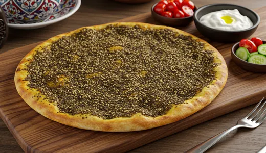 Za’atar Mana’esh at Mama’esh Za’atar Mana’esh at Mama’esh