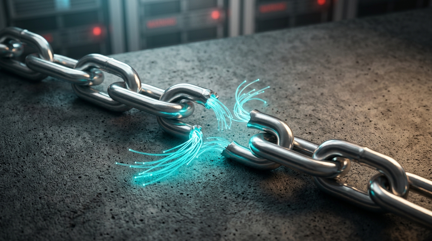 Apagón Digital y Desastre Logístico: ¿Se ha Roto la Cadena de Suministro?