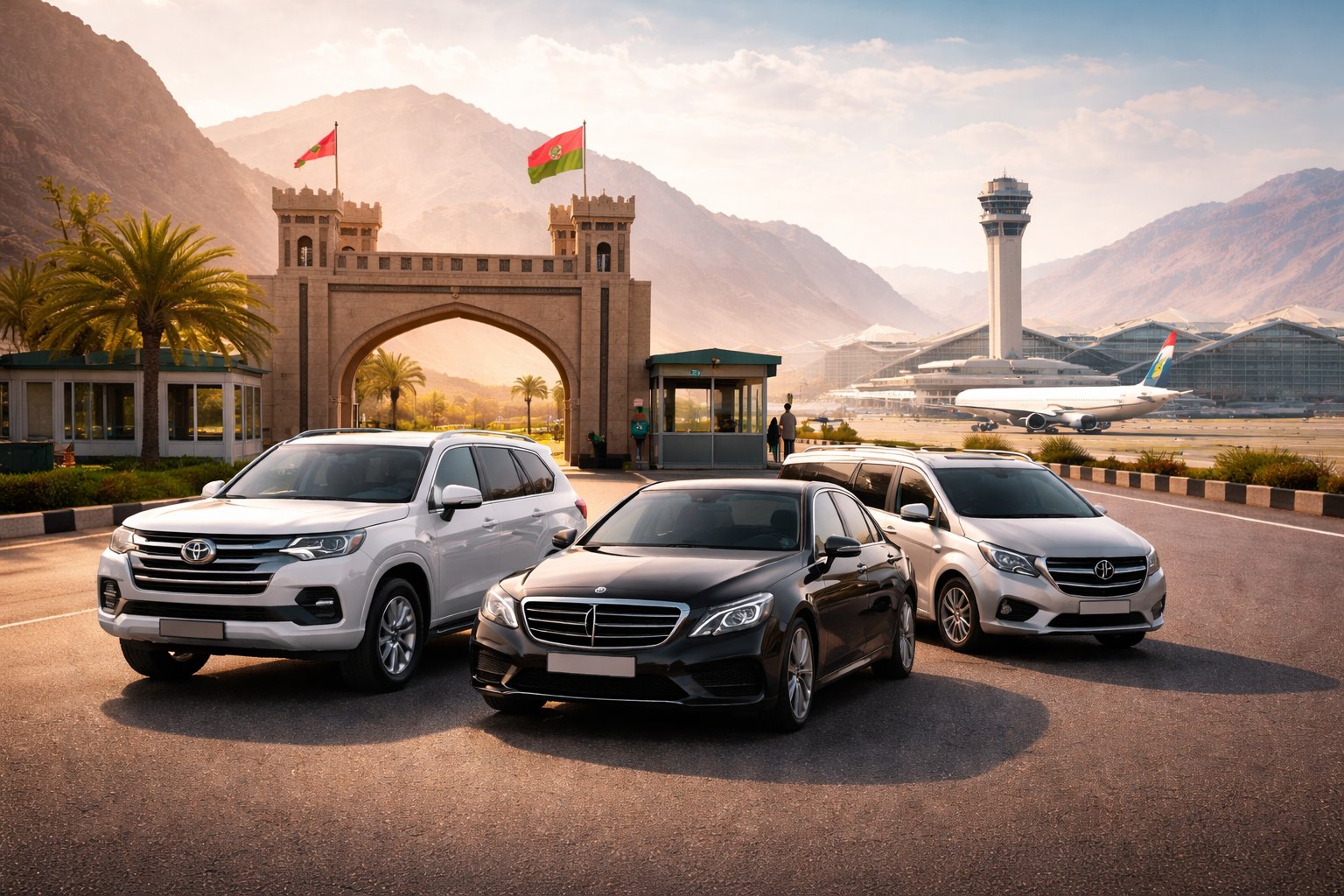 Dubai Muscat Transfer: Ihr schnellster Weg zum Flughafen