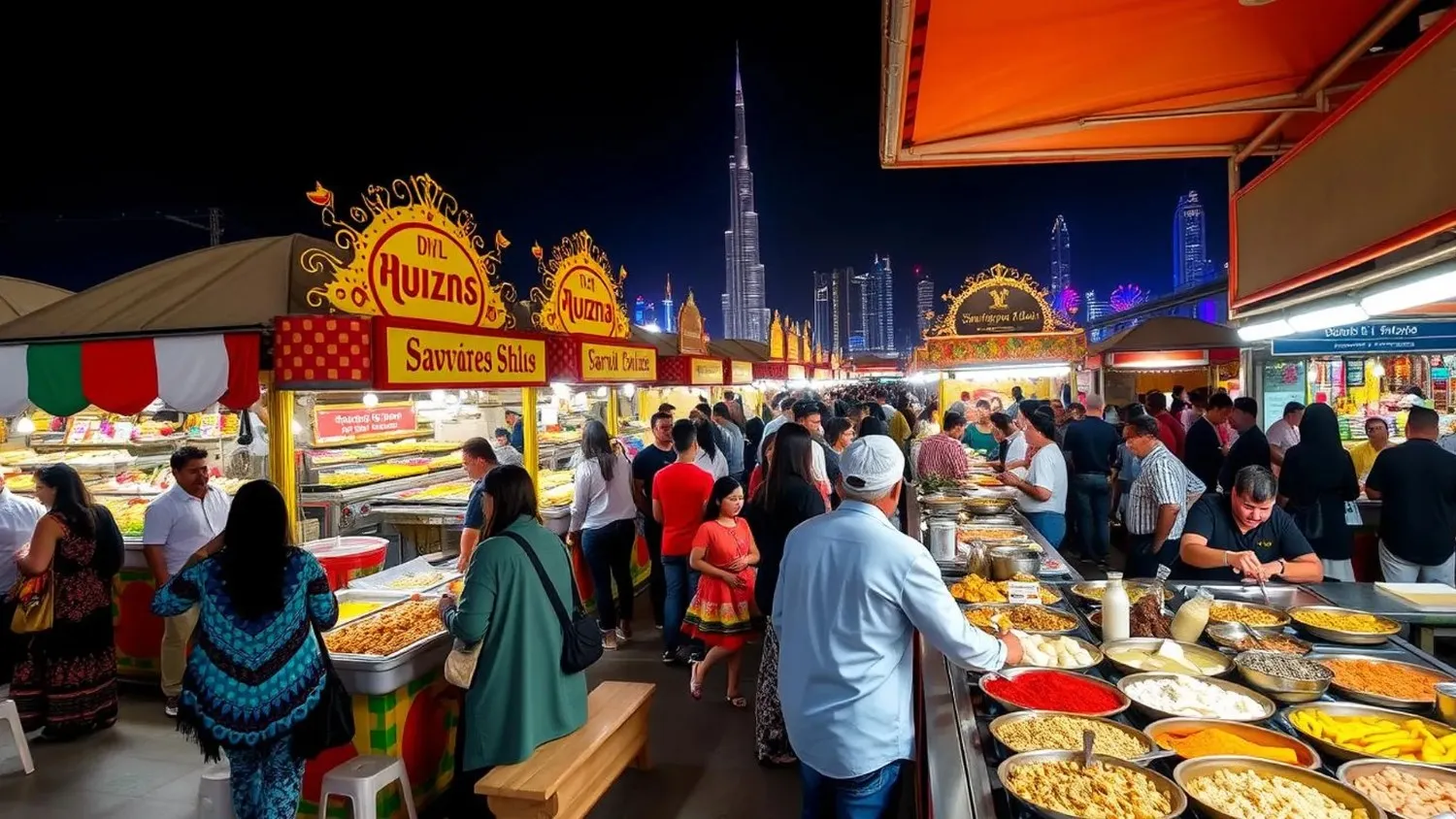 theme parks and gastronomy in Dubai